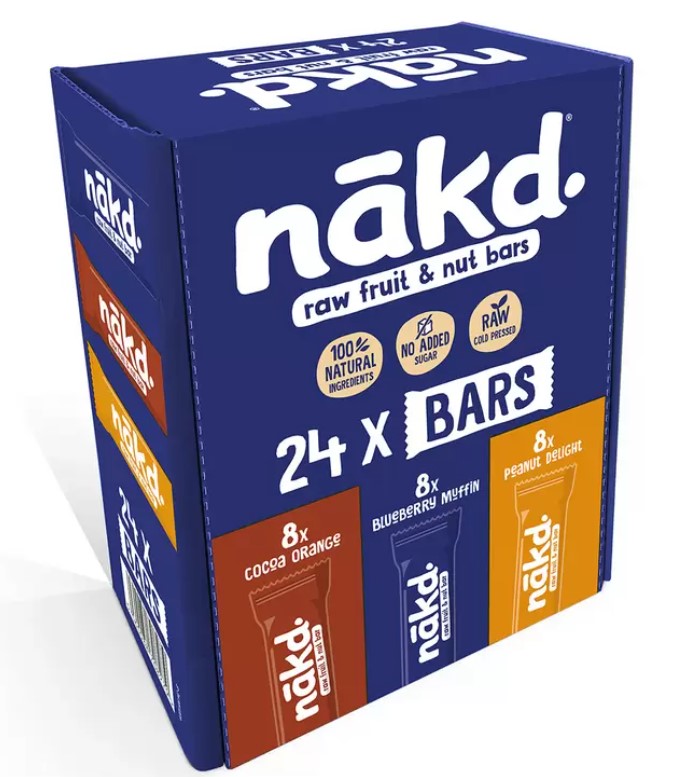 Nakd Yummy Mix Bars, 24 x 35g (840g)